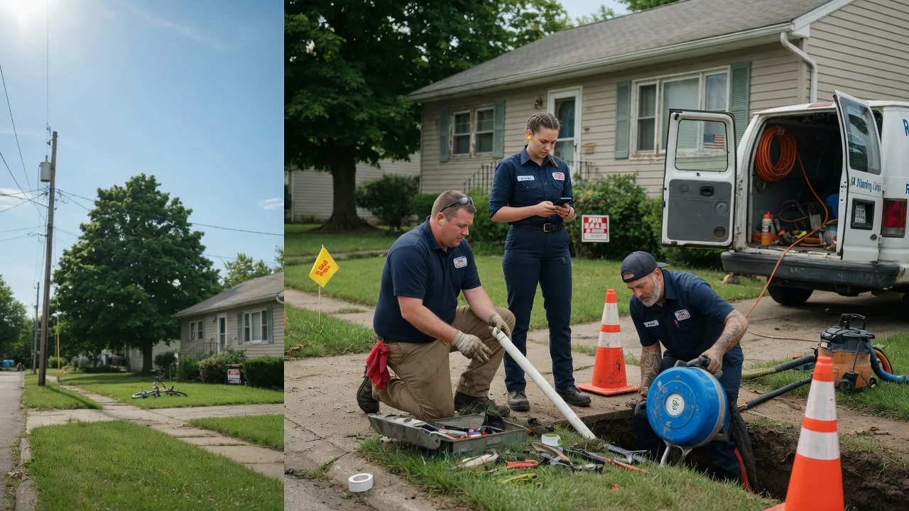 Sewer Line Repair in Nebo, IL near me